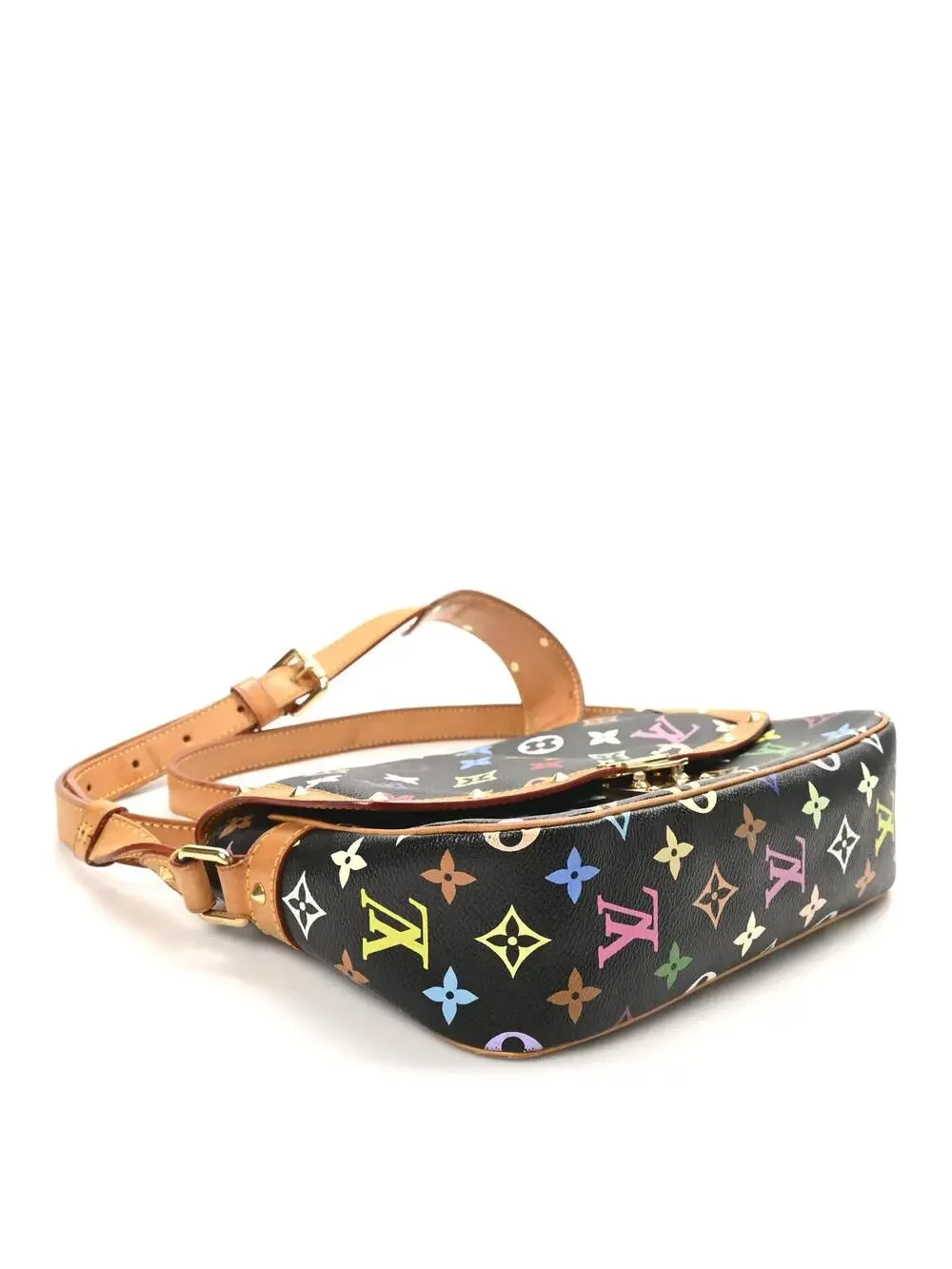 Louis Vuitton Multicolor Sologne Black #325385L13B